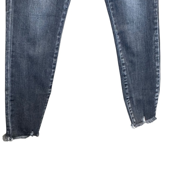 Kancan Women's Jeans Size 26 Skinny Gray Stretch High Rise Denim - Picture 4 of 11